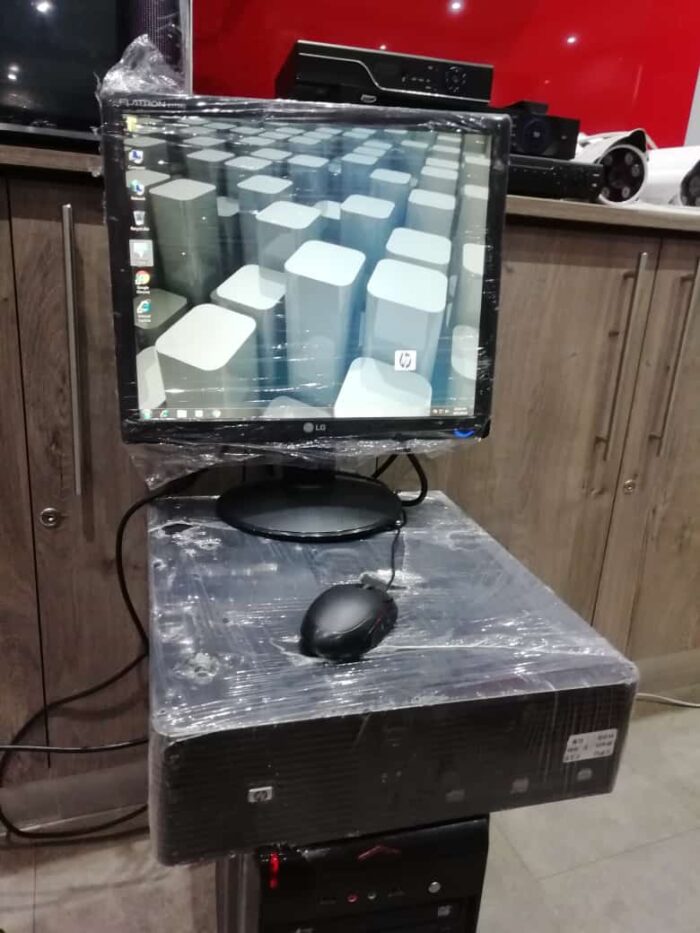 Complete computer set refurbished HP core2 Duo for R2000 - View To Take