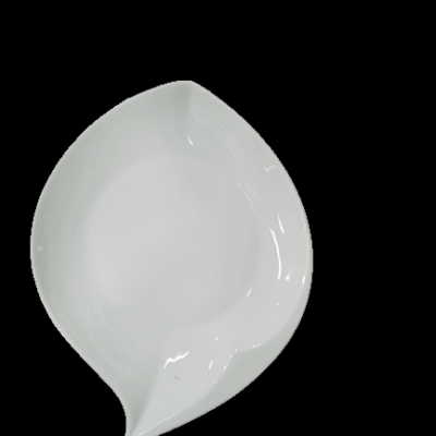 Plate with super design for dinner. This design is great and it is futuristic.