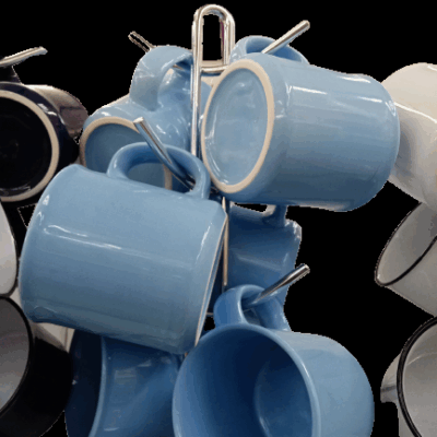 Tea cups 6 piece fee delivery