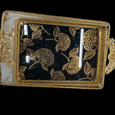 Two piece kitchen tray