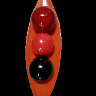 Balls plate decoration