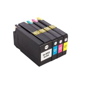 InkXpress 950XL/951XL Compatible Set for HP Printers - Black, Cyan, Magenta & Yellow
