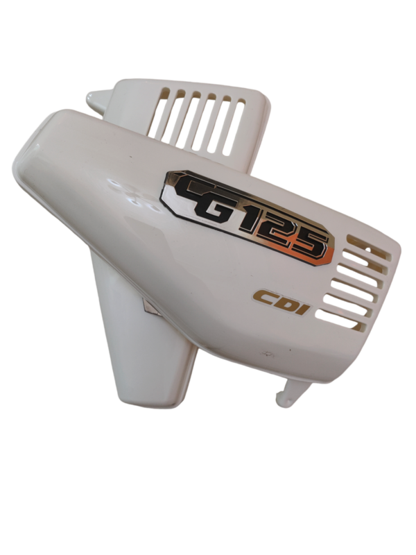 Motorcycle Spare Parts: CG Pair of White Side Covers