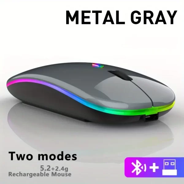 Wireless USB Rechargeable Gaming Mouse